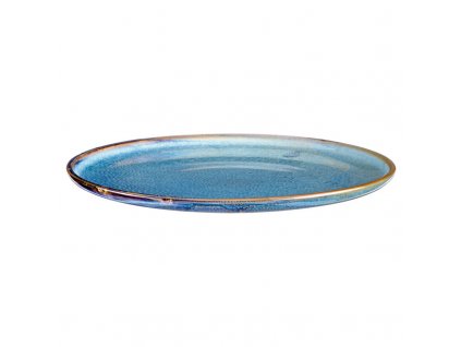 Deep Blue talíř mělký pr. 28,5 cm, světlá modř