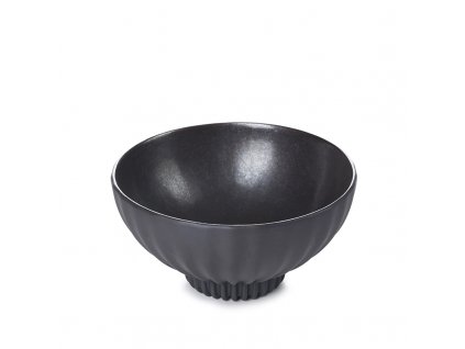 Pekoë miska 280 ml, černá, porcelán, Repollo, Revol,