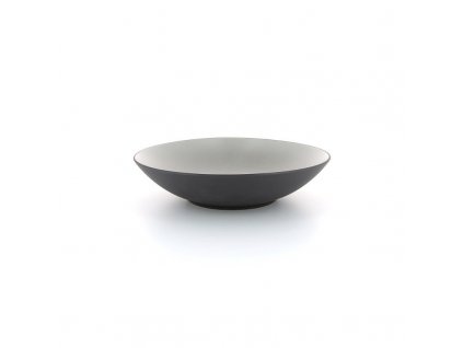 Equinoxe talíř hluboký pr. 24 cm, šedý, porcelán, Repollo, Revol,