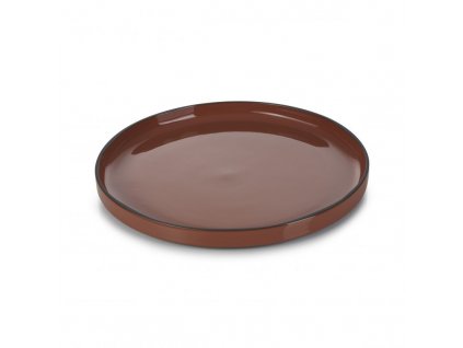 Caractére talíř mělký pr. 26 cm, skořice, Repollo, Revol,