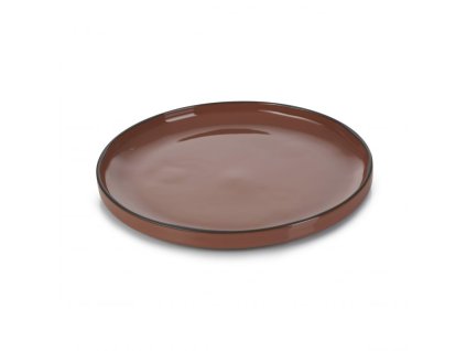Caractére talíř dezertní pr. 21 cm, skořice, Repollo, Revol,