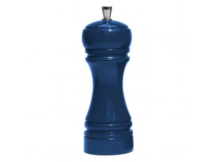 Java mlýnek na pepř 14 cm, lesklá modrá