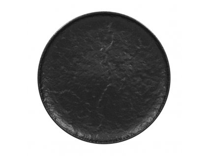 Roks mělký talíř pr. 28 cm, černý, porcelán, Repollo, RAK Porcelain,