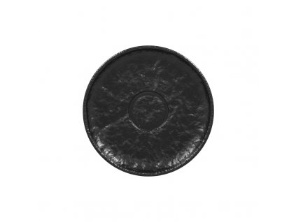 Roks podšálek, pr. 17 cm, černý, porcelán, Repollo, RAK Porcelain,