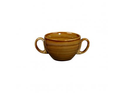 Spot šálek na polévku 28 cl, hnědý granát