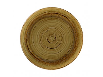 Spot talíř 29 cm, hnědý granát