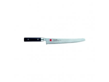 Nůž na pečivo VG10, 25 cm, černý
