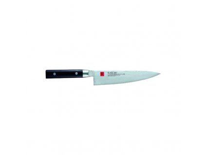 Nůž kuchařský VG10, 20 cm, černý