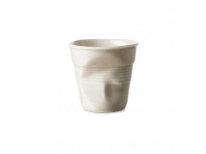 Froissés šálek na espresso 80 ml, šedý oblázek, Repollo, Revol,