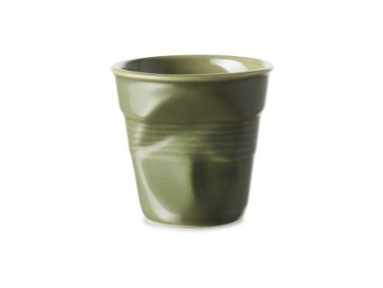 Froissés hrnek na kávu 180 ml, khaki, Repollo, Revol, Froissés hrnek na kávu