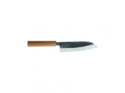 Nůž Santoku Black Hammer, 16,5 cm, modrá ocel