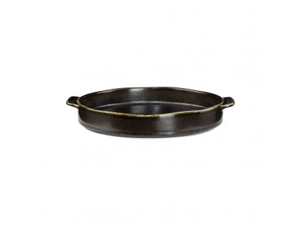 Iron miska zapékací pr. 26 cm, černá, porcelán, Repollo, Verlo,