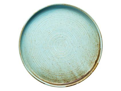 Brassi talíř mělký pr. 25 cm, tyrkysový, Repollo, Verlo,