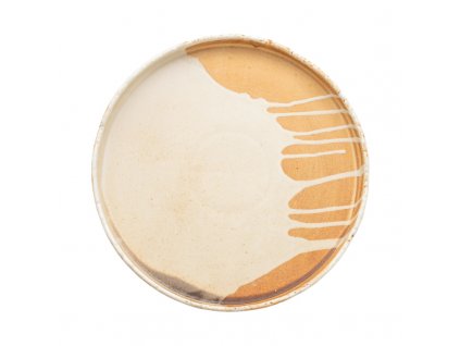 Samto talíř mělký pr. 28 cm, krémový, porcelán, Verlo,