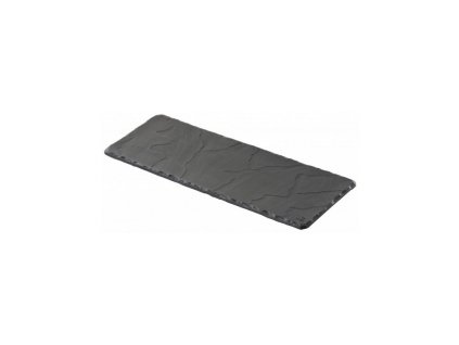 Basalt talíř servírovací černý 30 x 11 cm