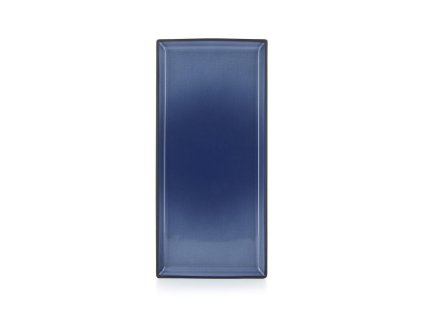 Equinoxe talíř obdélný modrý 32.5 x 15 cm, Repollo, Revol, porcelán