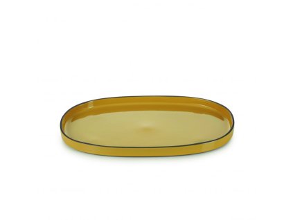 Caractere talíř oválný, kurkuma, Repollo, Revol,