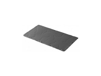 Basalt talíř servírovací černý 30 x 16 cm, Repollo, Revol,