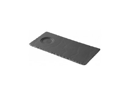 Basalt talíř pro podšálek 25 x 12 cm s prolisem 5 cm, 80/180 ml, Repollo, Revol,