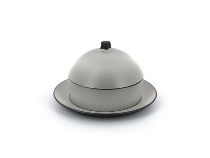 Equinoxe Dim Sum set šedý, pr. 22 cm, porcelán, Repollo, Revol,