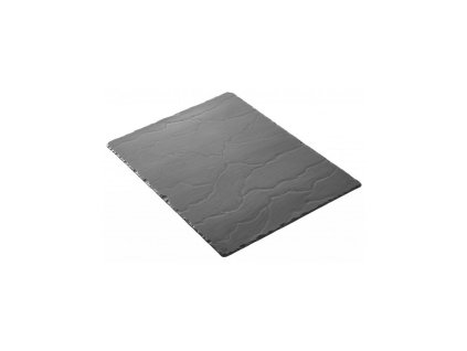 Basalt talíř servírovací černý 40 x 30 cm, Repollo, Revol,