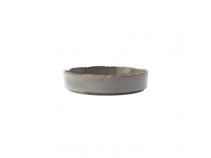 Samto talíř mělký pr. 20,5 cm, šedý