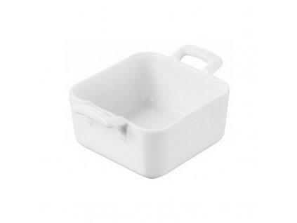 Miniatures Belle Cuisine pekáček bílý 7 x 7 x 3.5 cm, Repollo, porcelán, Revol,