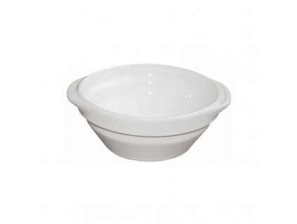 Les Essentiels miska s úchyty bílá, pr. 13,5 cm