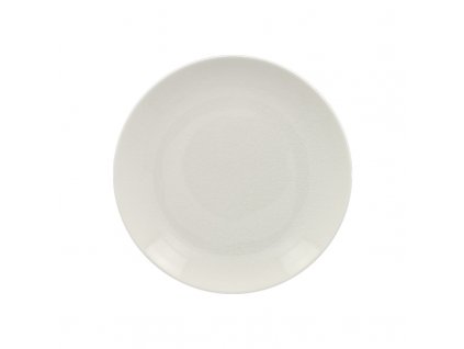 Vintage talíř mělký pr. 24 cm, bílý