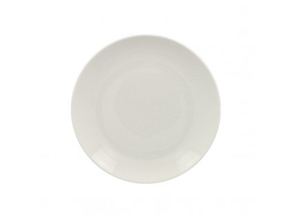 Vintage talíř mělký pr. 24 cm, bílý