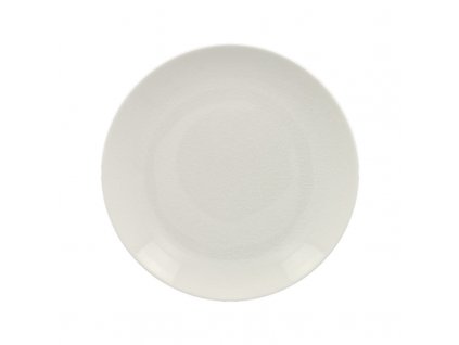 Vintage talíř mělký pr. 27 cm, bílý