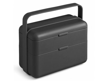 Bauletto lunchbox velký, černý, Repollo, Blim+,