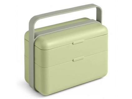Bauletto lunchbox velký, zelený