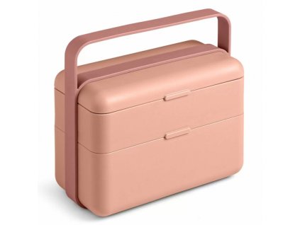 Bauletto lunchbox velký, růžový