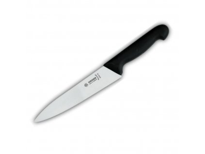 Nůž kuchařský 18 cm, černý