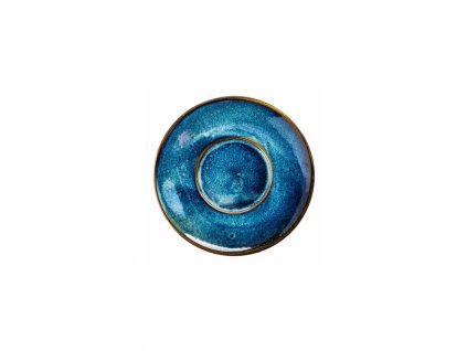 Deep blue podšálek pr. 15 cm, Repollo, Verlo,