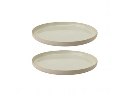 Talíř Emma pr. 24 cm, šedý, sada 2 ks, Repollo, Stelton,