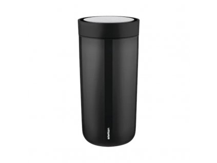 Termohrnek To Go Click 0.4 l, černý, Repollo, Stelton,