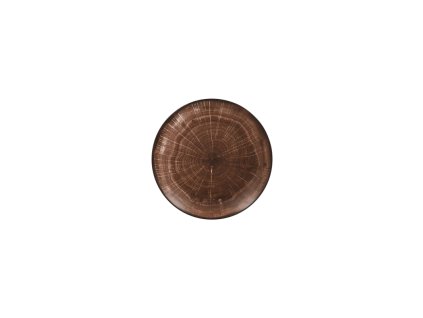 Woodart talíř dezertní pr. 21 cm, tmavěhnědý