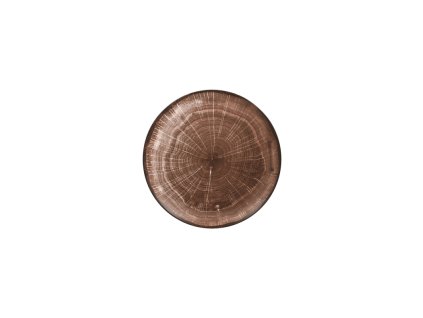 Woodart talíř mělký pr. 24 cm, tmavěhnědý