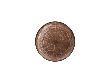 Woodart talíř mělký pr. 27 cm, tmavěhnědý