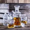 karafka szklana z 6 szklankami do whisky bormioli rocco cassiopea 1 l