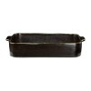 Iron miska zapékací 33 × 22 cm, černá, porcelán, Repollo, Verlo,