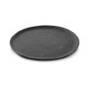 Yli talíř dezertní černý, pr. 28 cm, porcelán, Repollo, Revol,