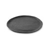 Yli talíř dezertní černý, pr. 26 cm, porcelán, Repollo, Revol,