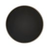 Minimal talíř mělký pr. 21 cm, porcelán, černý s béžovou, Repollo, Verlo,