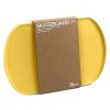 Skateboard krájecí deska 35 × 25 cm, žlutá