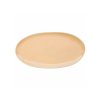 Eter talíř oválný 26.5 × 14 cm, lososový, Repollo, Verlo,