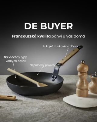 V repollo věříme, že domov začíná u poctivého jídla. S pánví de Buyer přenesete kus francouzské kulinářské tradice přímo...