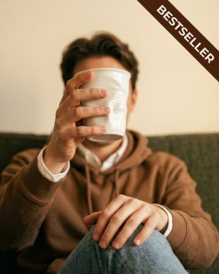 Po dlouhém dni někdy stačí málo. 🤏🏻 Pohodlné křeslo, chvilka klidu a šálek, který vám prostě sedne. ☕️ Froissés je krásný...